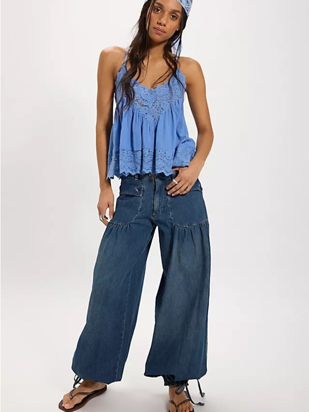 We The Free Lotus Balloon Jeans